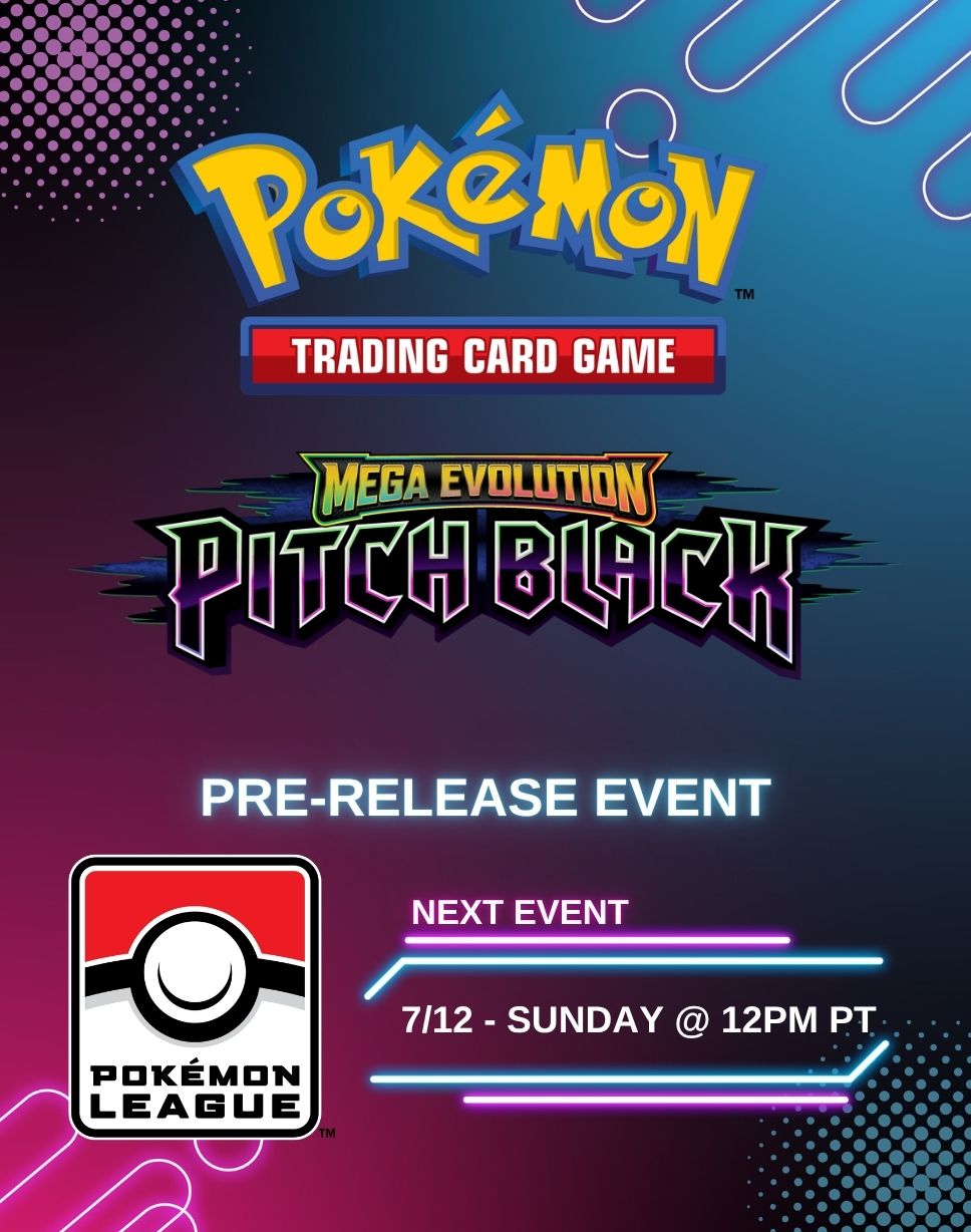 Pokémon TCG: Pitch Black Prerelease Event