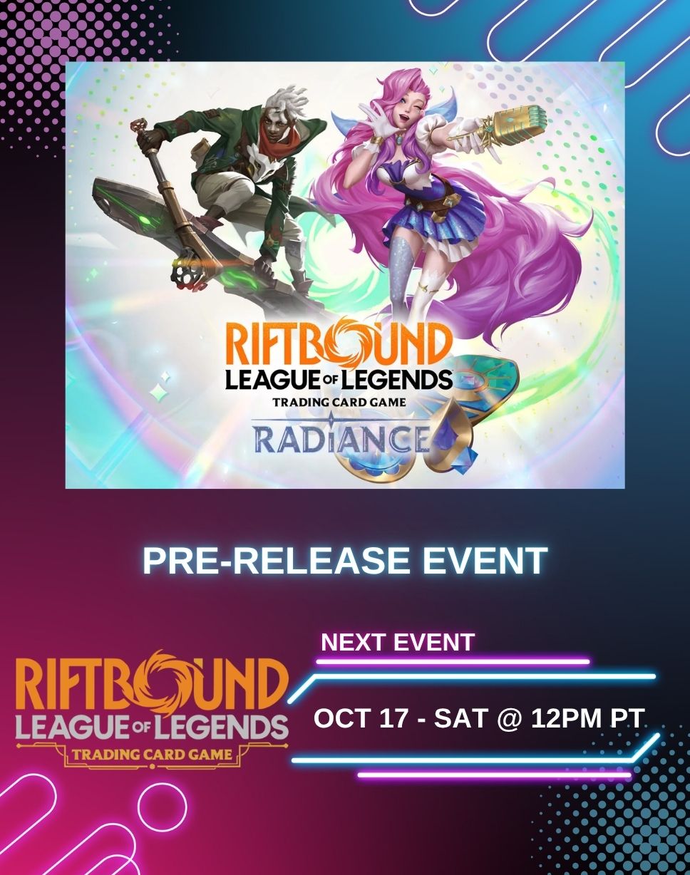 Riftbound CG: Radiance - Pre-Release Event